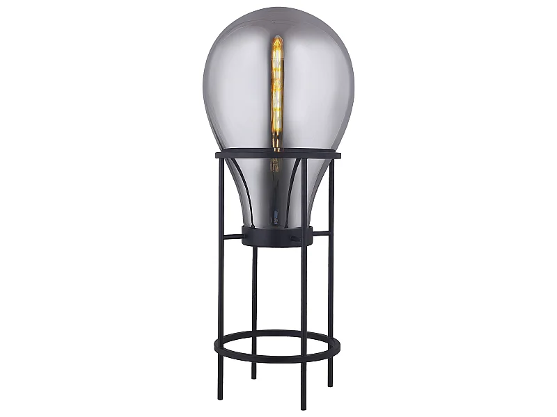 Lámpara de Pie Lumineca Hatann 40 x 108 cm M Smoky