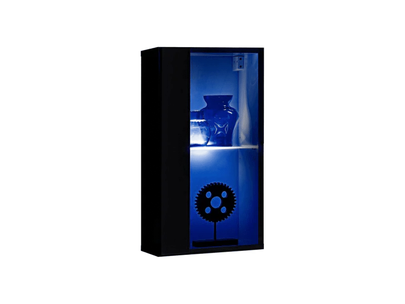 Bloc Mural LED Design "Switch IV" 60cm Noir