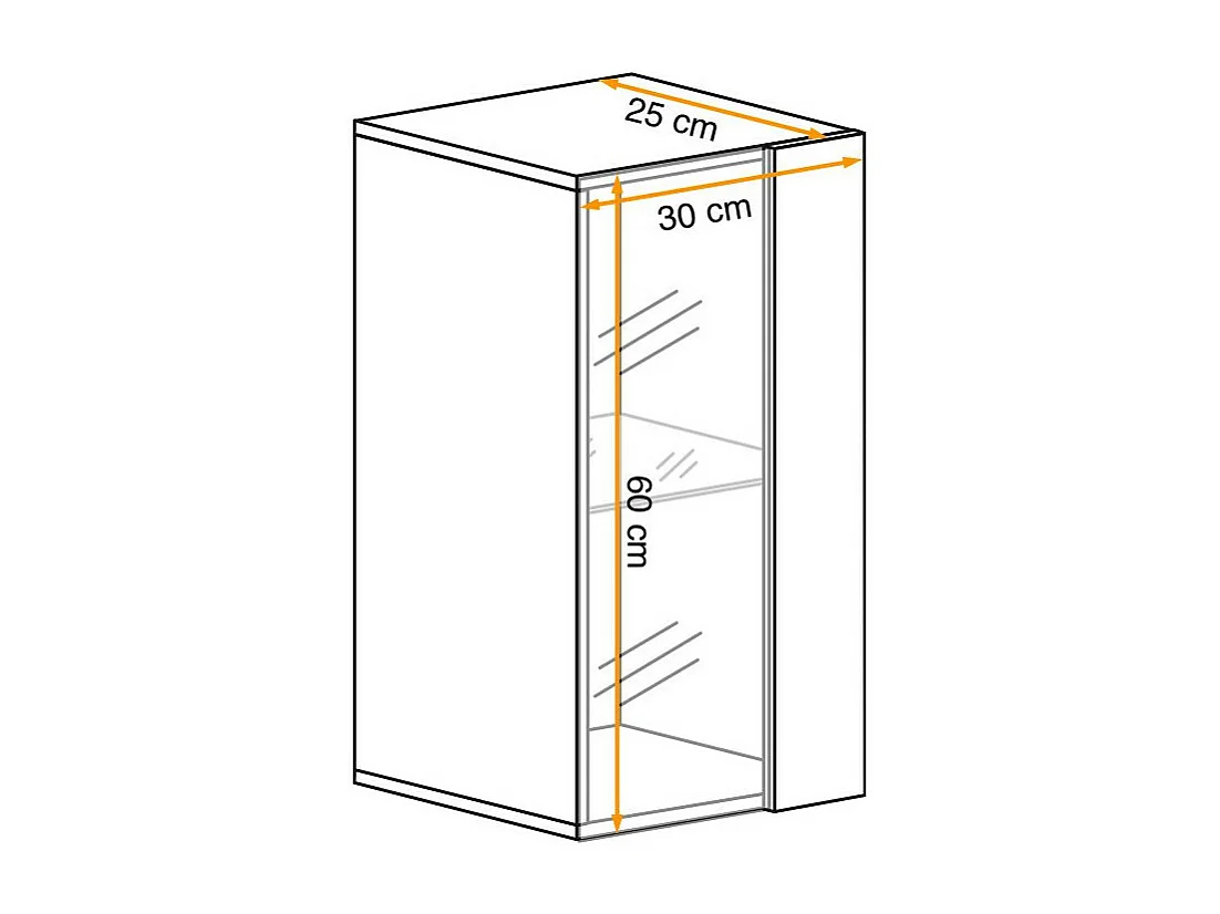 Bloc Mural LED Design "Switch IV" 60cm Blanc