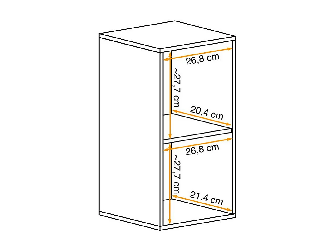 Bloc Mural Design "Switch IV" 60cm Blanc