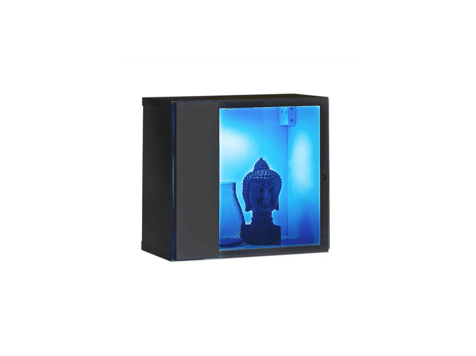 Bloc Mural LED Design "Switch V" 30cm Gris