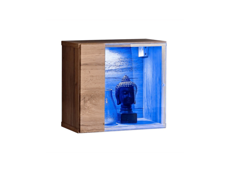 Bloc Mural LED Design "Switch V" 30cm Naturel