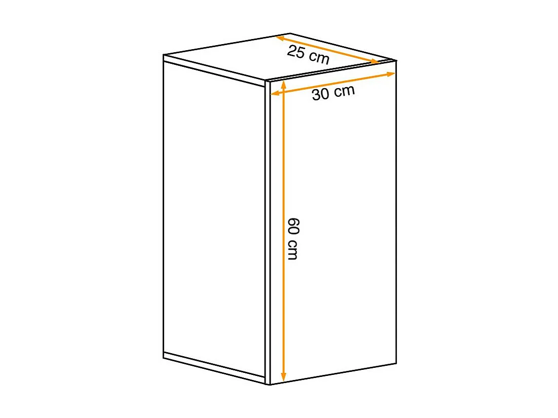 Bloc Mural Design "Switch IV" 60cm Naturel