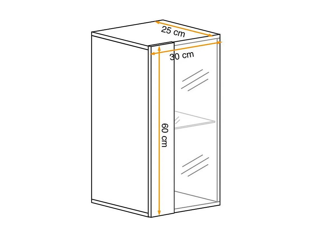 Bloc Mural LED Design "Switch IV" 60cm Naturel
