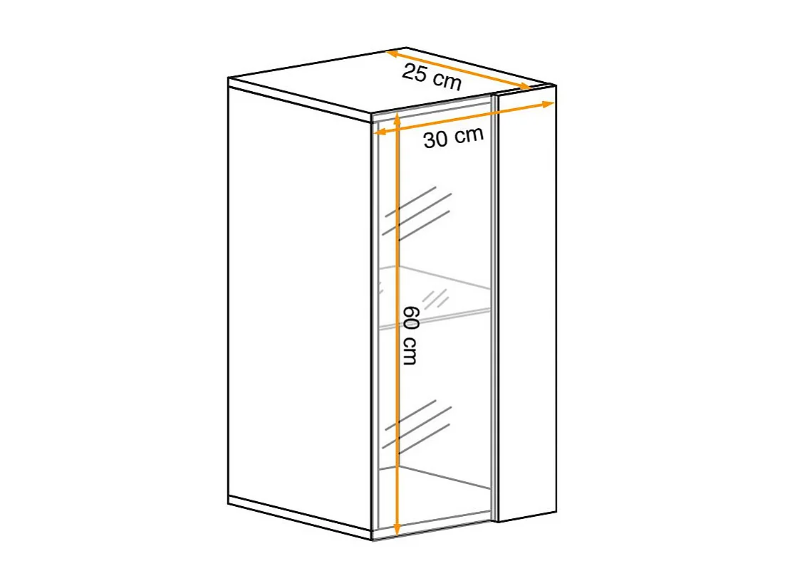 Bloc Mural LED Design "Switch IV" 60cm Naturel