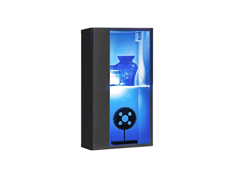 Bloc Mural LED Design "Switch IV" 60cm Gris