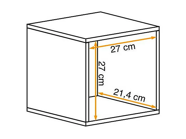 Bloc Mural LED Design "Switch V" 30cm Blanc