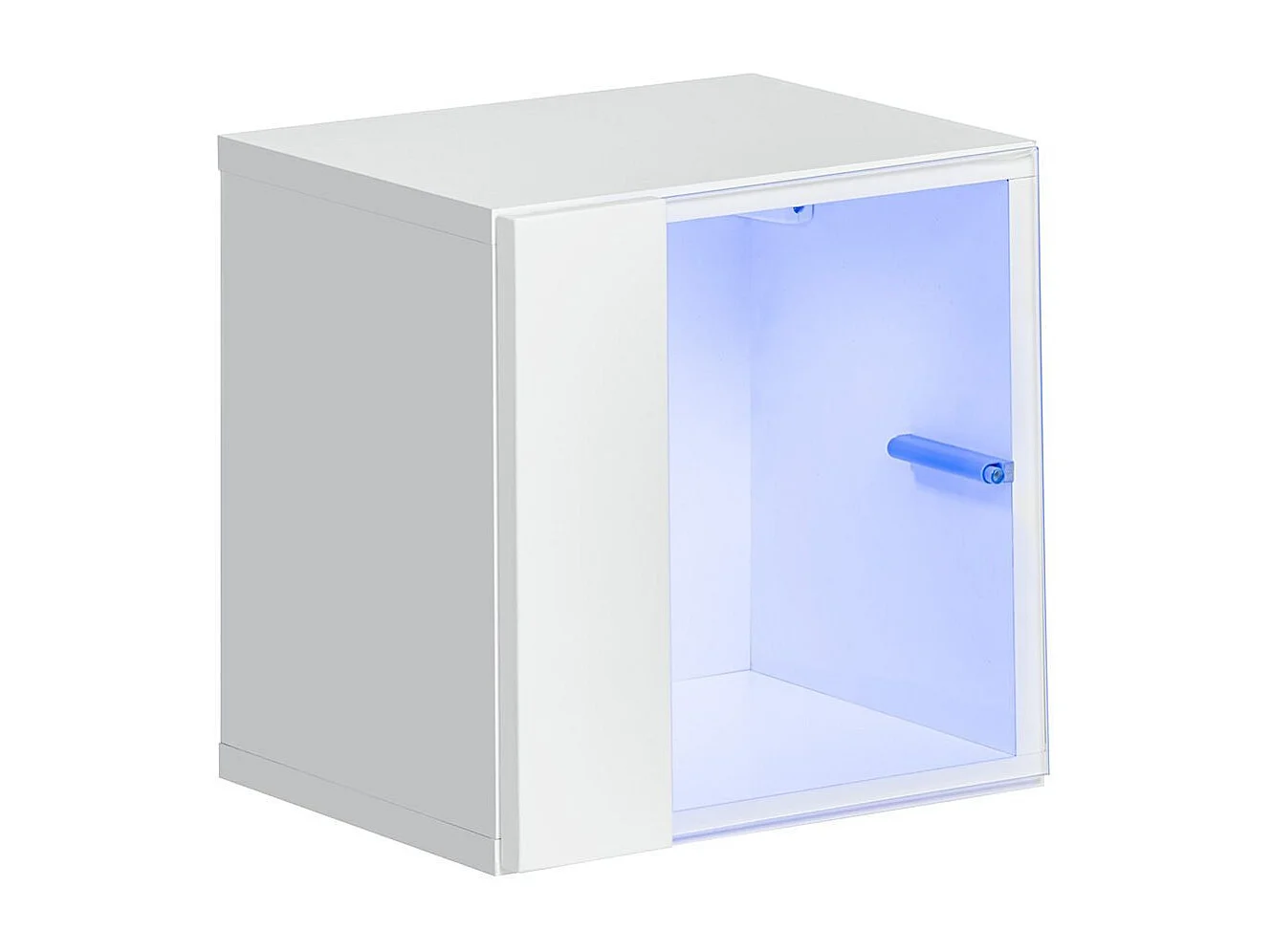 Bloc Mural LED Design "Switch V" 30cm Blanc