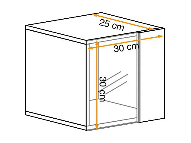 Bloc Mural LED Design "Switch V" 30cm Blanc