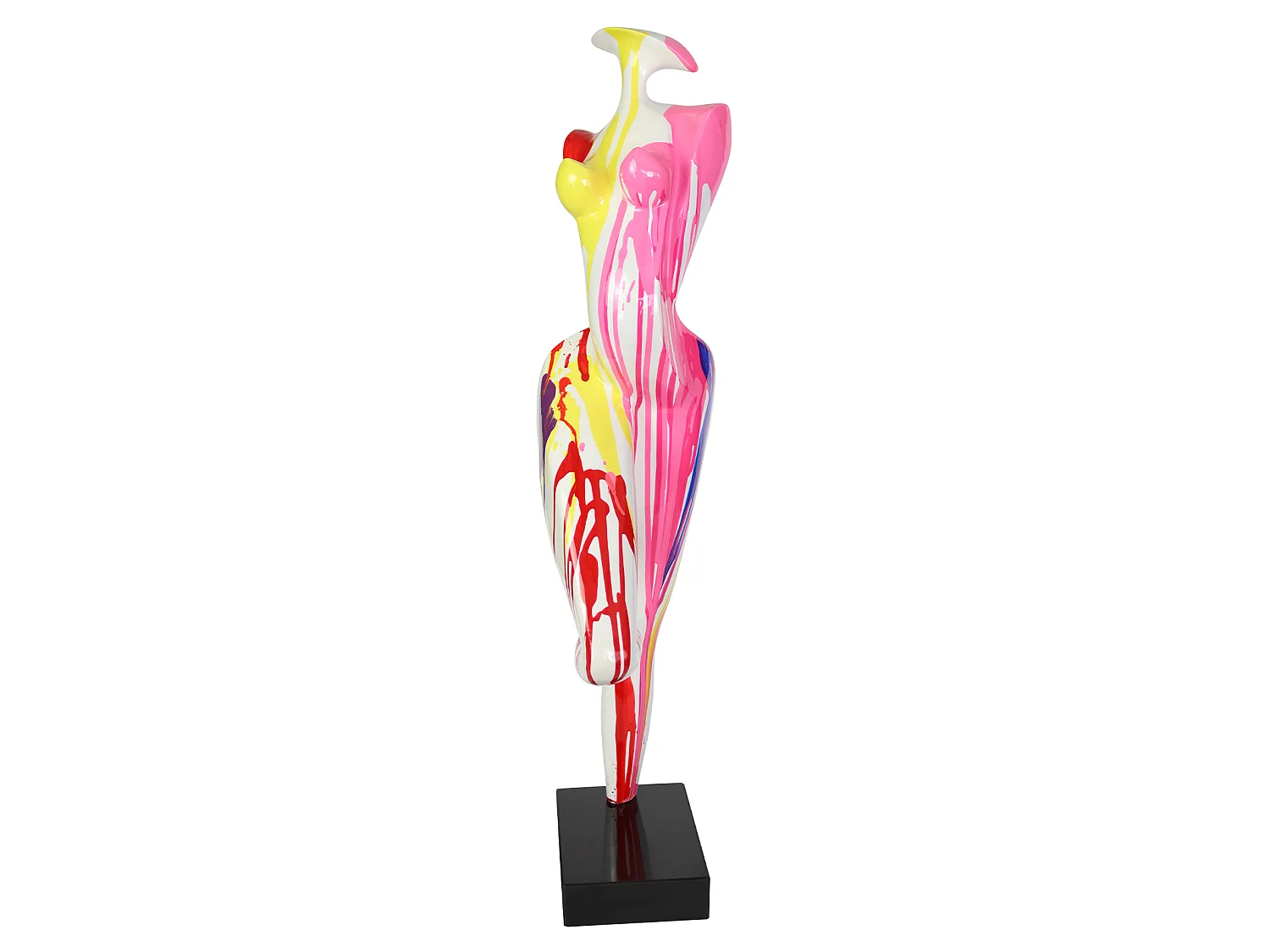 Figura Femenina Kuatéh Hazel 31x19x89 cm Multicolor