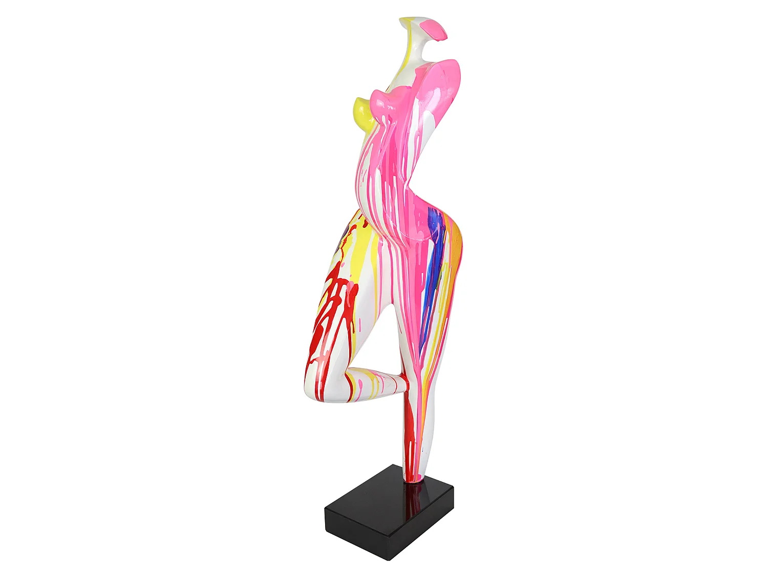 Figura Femenina Kuatéh Hazel 31x19x89 cm Multicolor