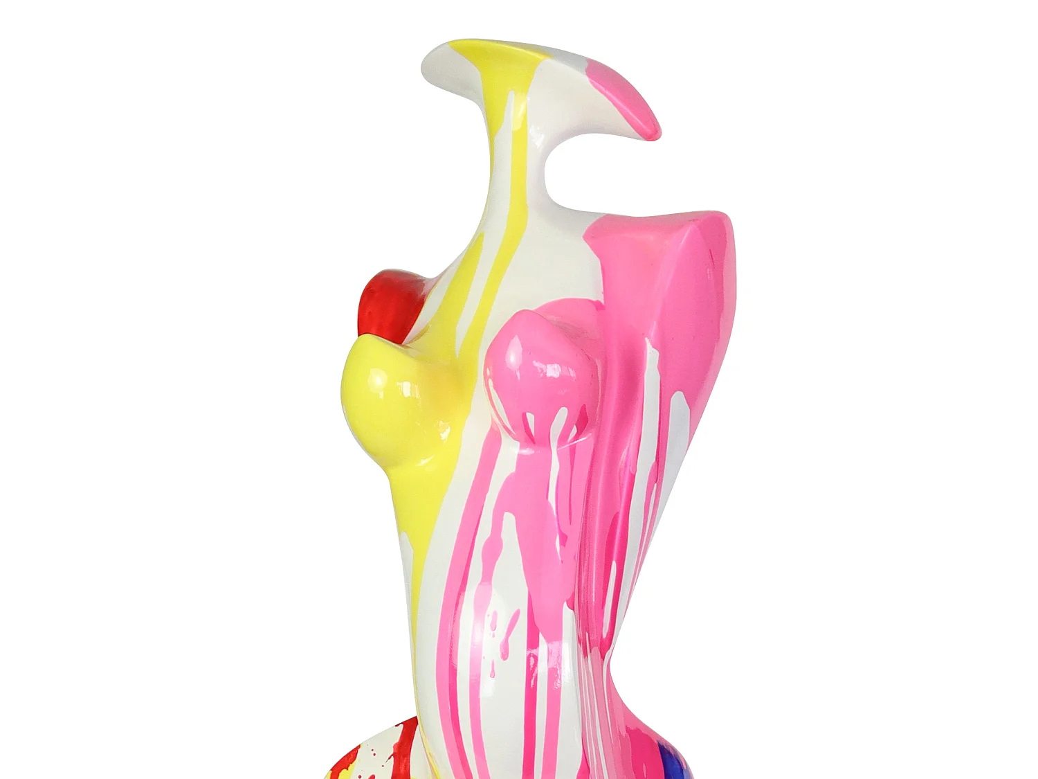 Figura Femenina Kuatéh Hazel 31x19x89 cm Multicolor