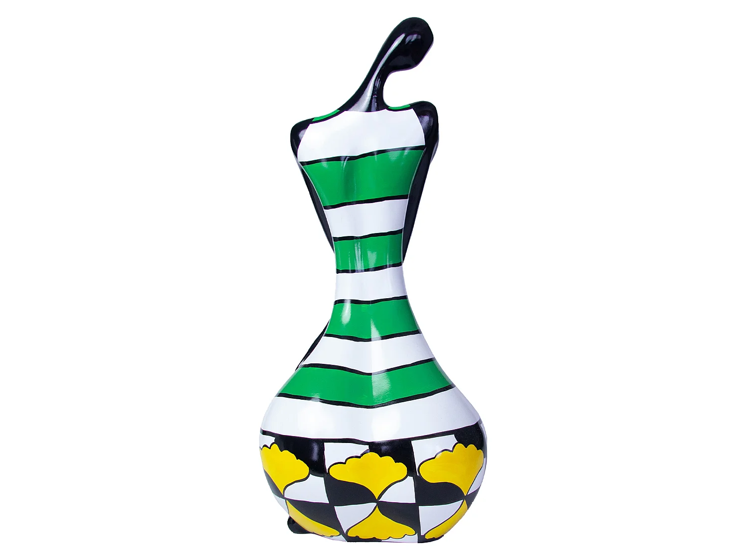 Figurine Féminine Kuatéh Rose 39x30x56 cm Multicolore