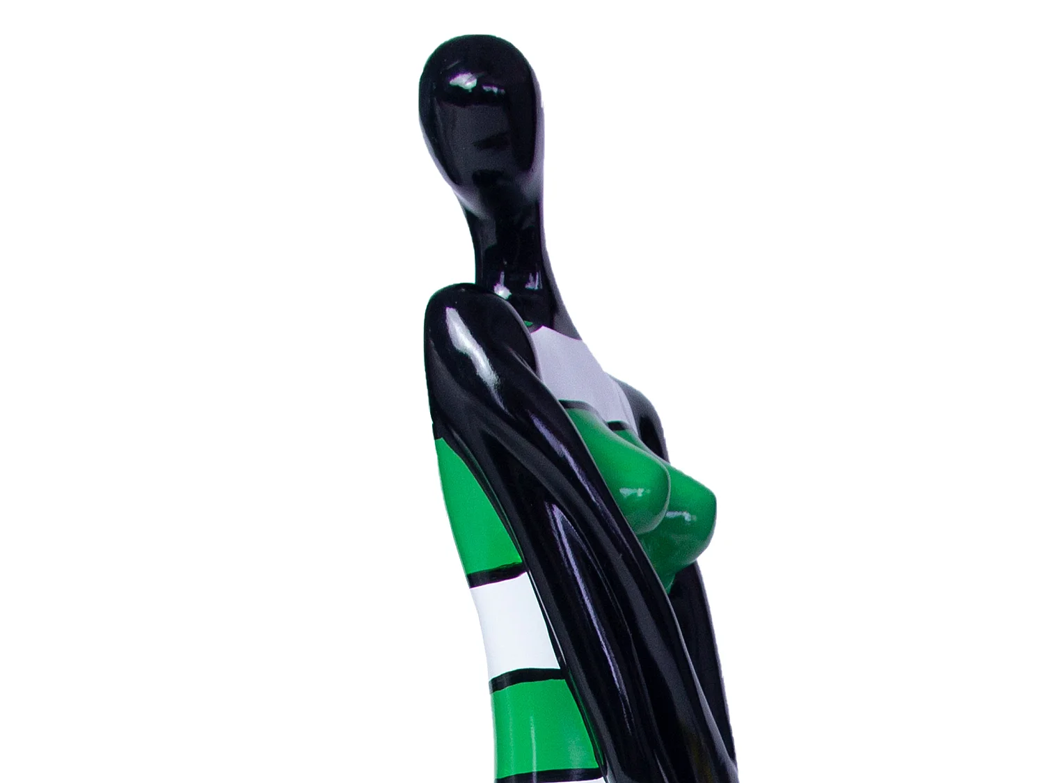 Figurine Féminine Kuatéh Rose 39x30x56 cm Multicolore