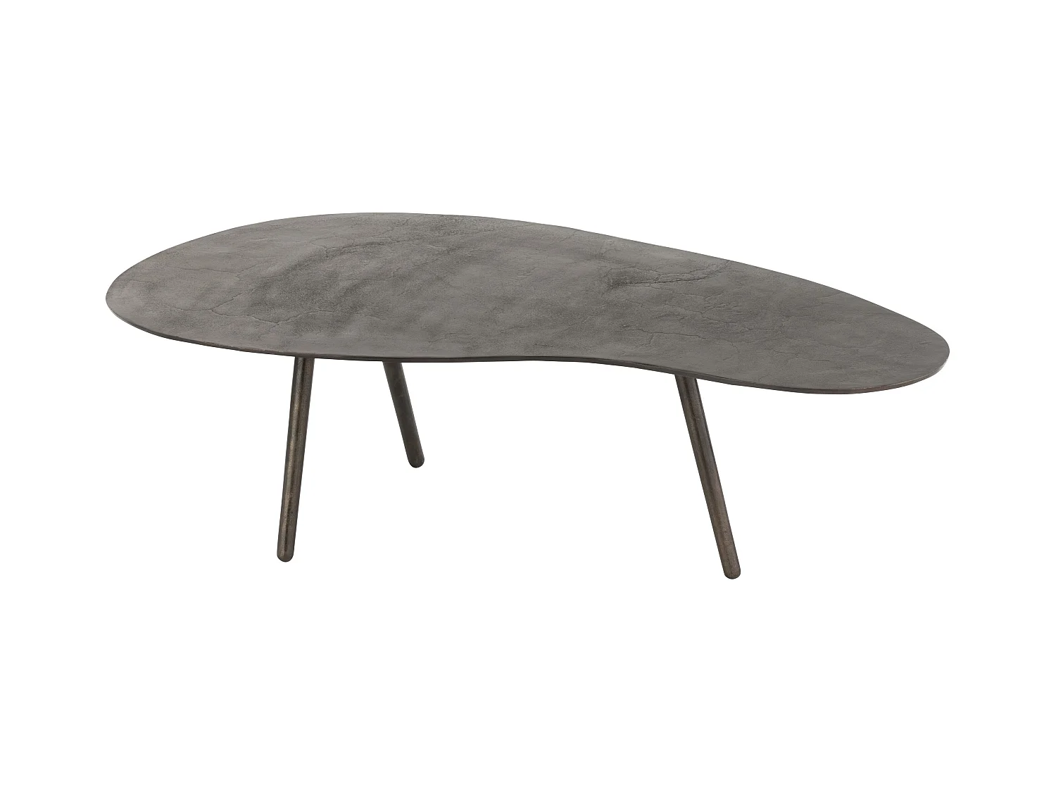 Table Basse Design "Goutte" 120cm Noir