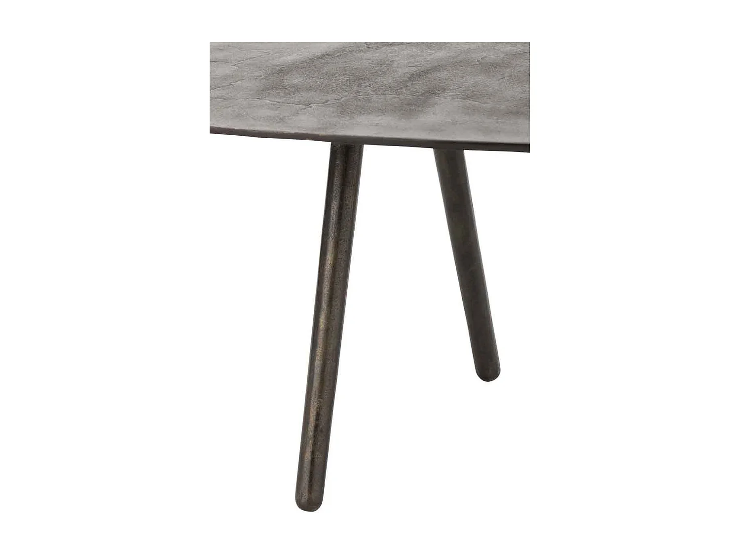 Table Basse Design "Goutte" 120cm Noir