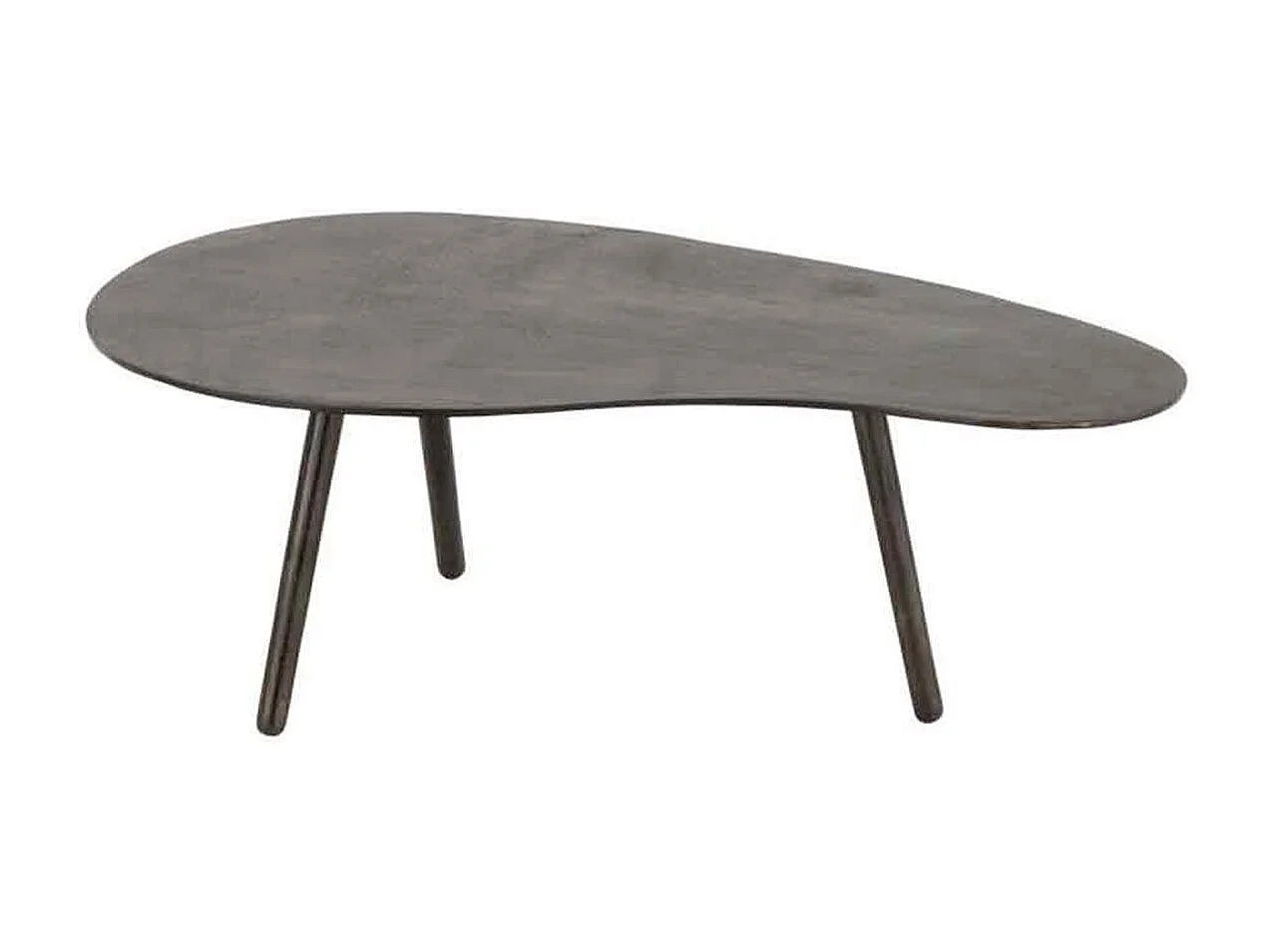 Table Basse Design "Goutte" 90cm Noir