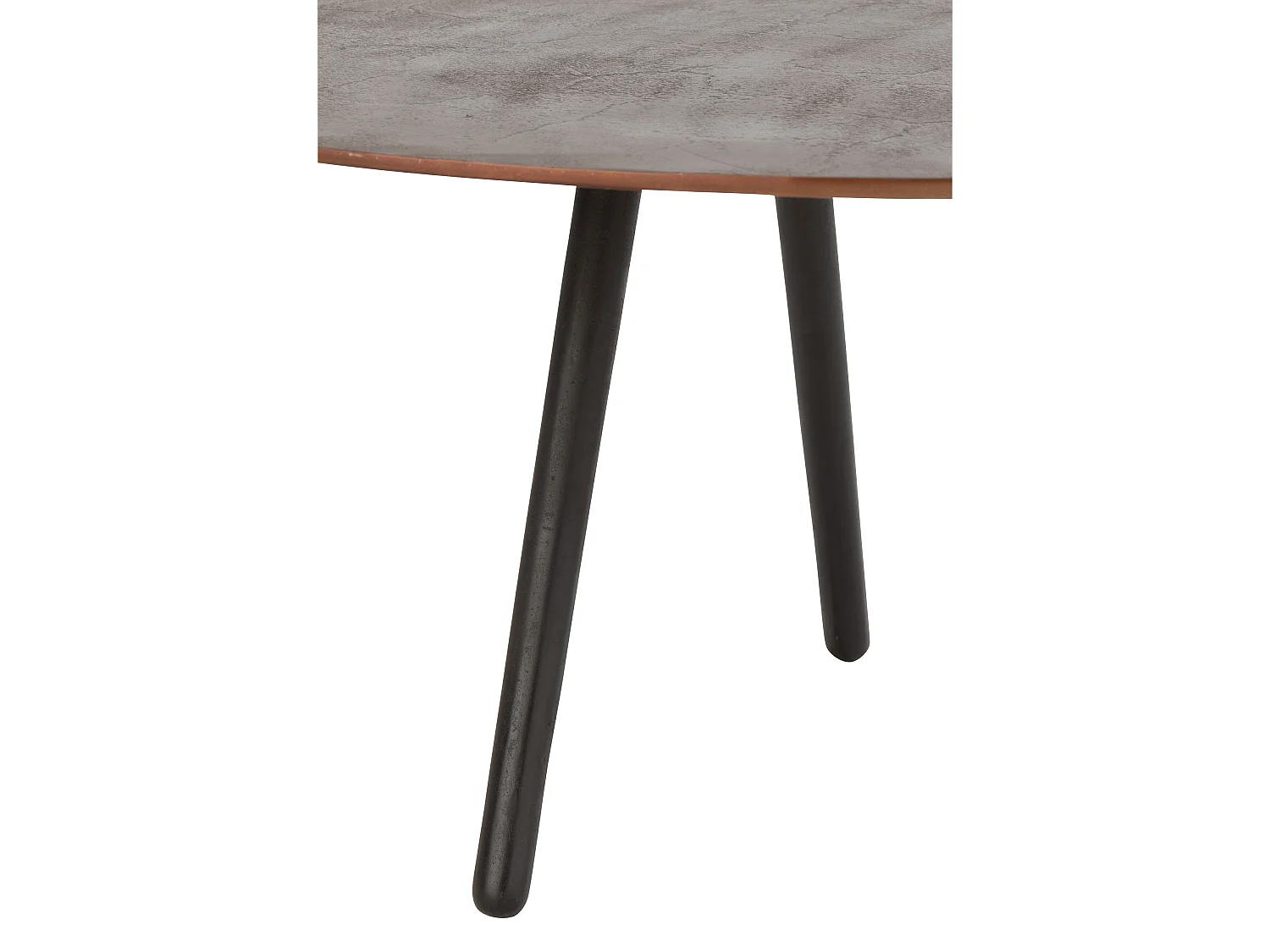 Table Basse Design "Goutte" 120cm Marron