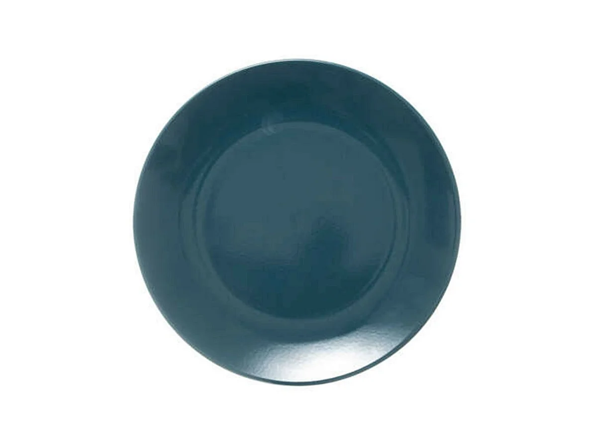 Lot de 6 Assiettes Plates "Colorama" 27cm Bleu