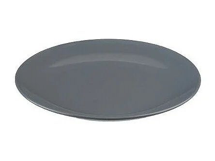 Lot de 6 Assiettes Plates "Colorama" 26cm Gris