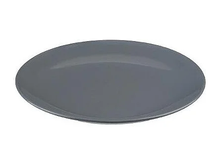 Lot de 6 Assiettes Plates "Colorama" 26cm Gris