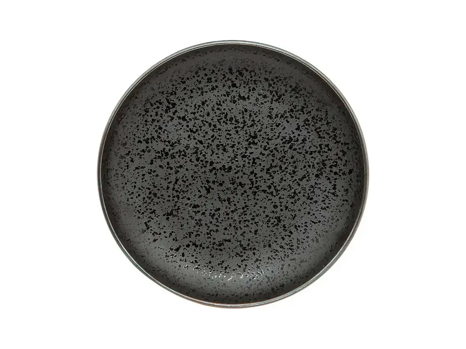 Lot de 6 Assiettes à Dessert "Loft" 17cm Noir