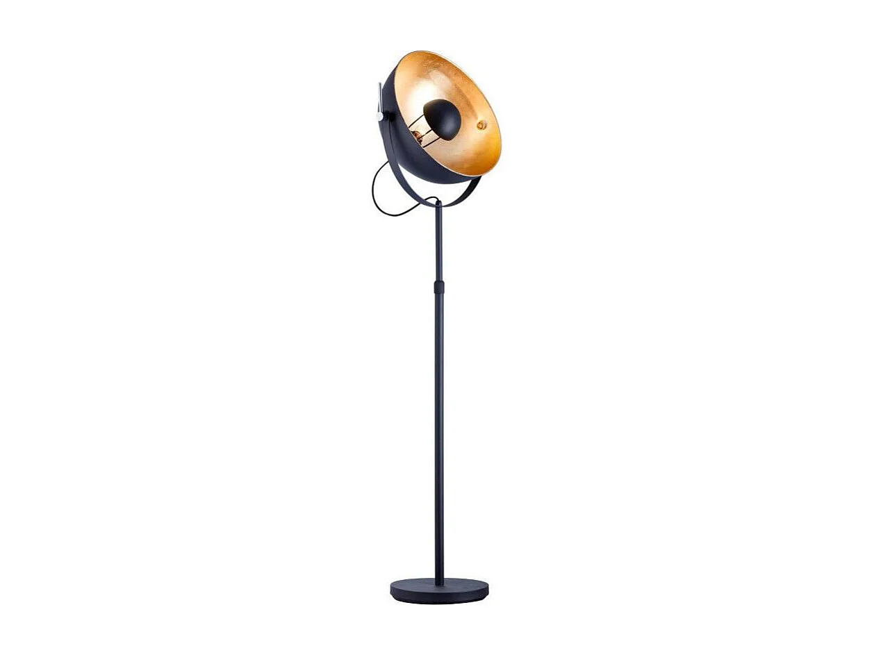 Lampadaire Design "Pinesdale" 152cm Noir