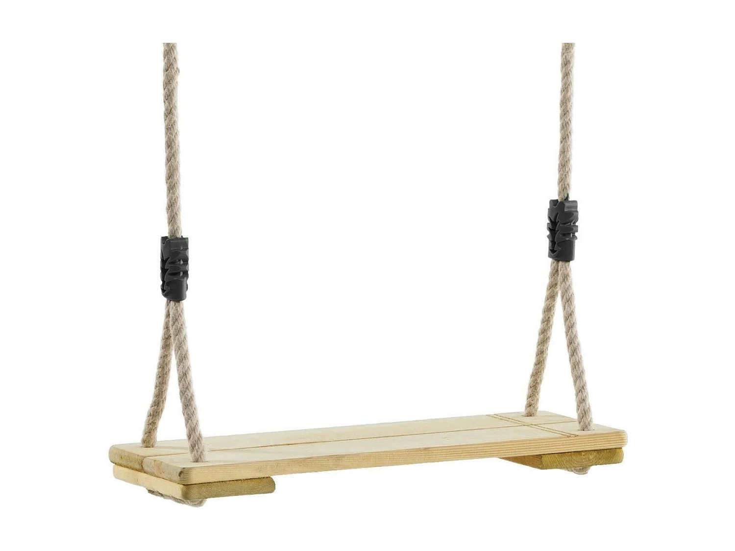 Balançoire bois avec cordes chanvre