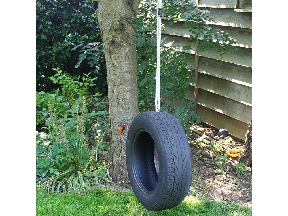 Corde pour balançoire pneu vertical