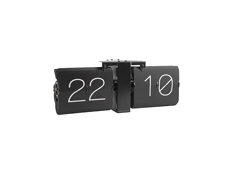 Zegar Flip bez etui - czarny