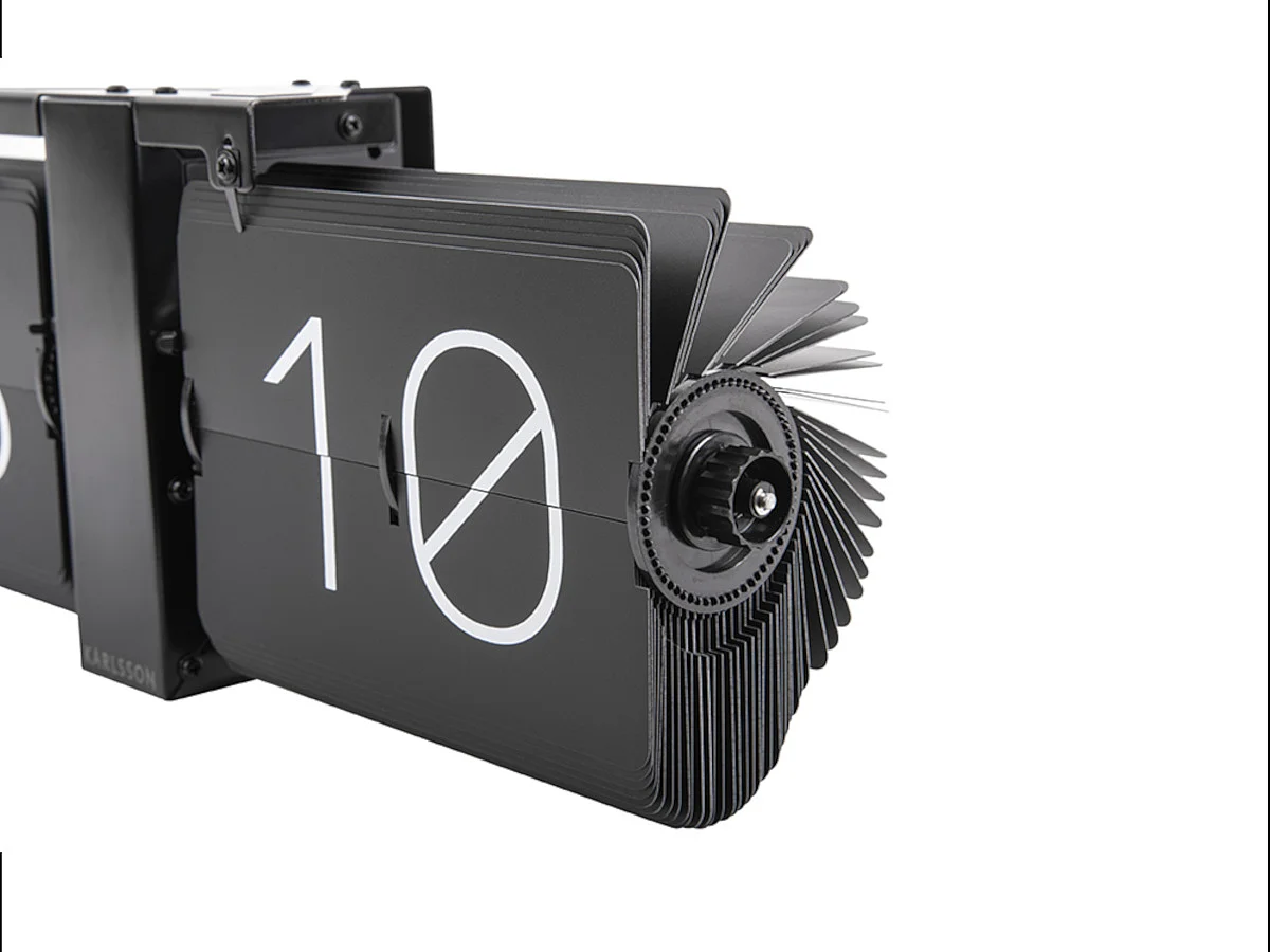 Flipklok No Case - Zwart