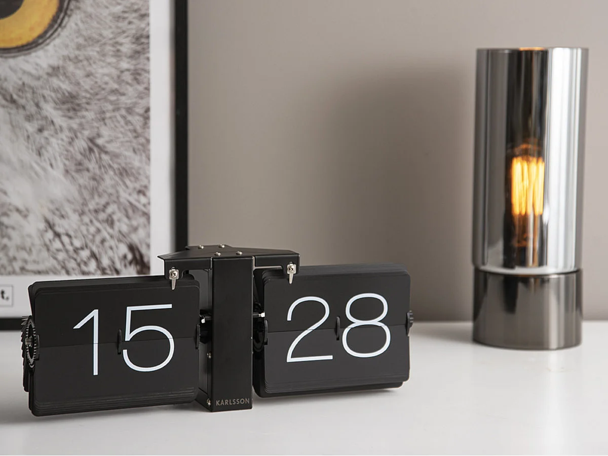 Flipklok No Case - Zwart