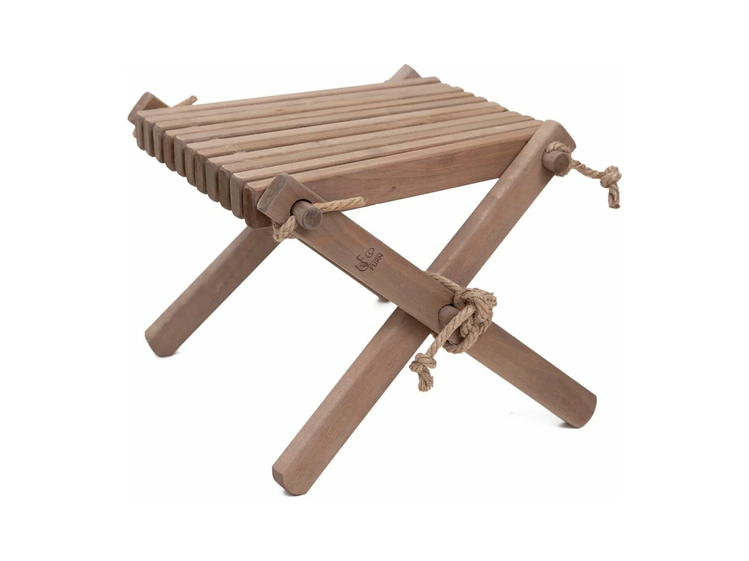 Repose pieds table basse Lilly Aulne gris