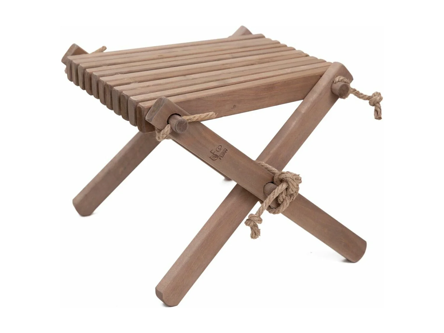 Repose pieds table basse Lilly Aulne gris