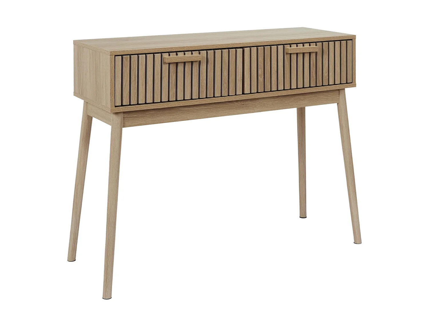 Console - HOME DECO FACTORY - Klaus - Authentique - Industrielle - Marron