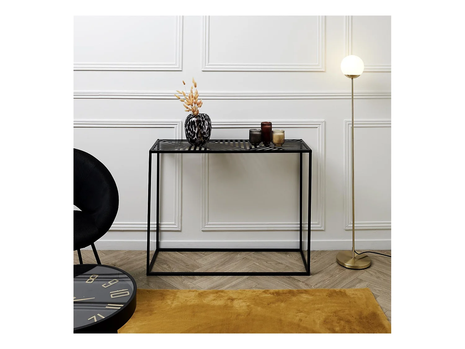 Console Design "Riga" 100cm Noir