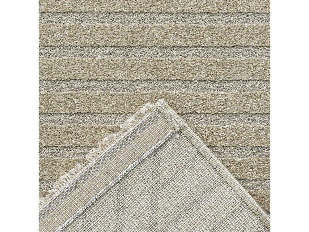 Dixie III - Tapis contemporain à motif géométrique -  Beige - 160x230cm