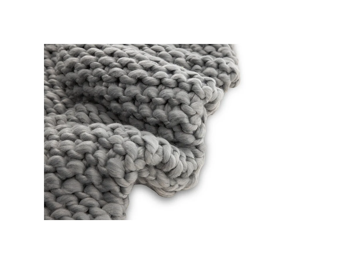 Kate copridivano in poliestere a maglia grande 170 x 130 cm