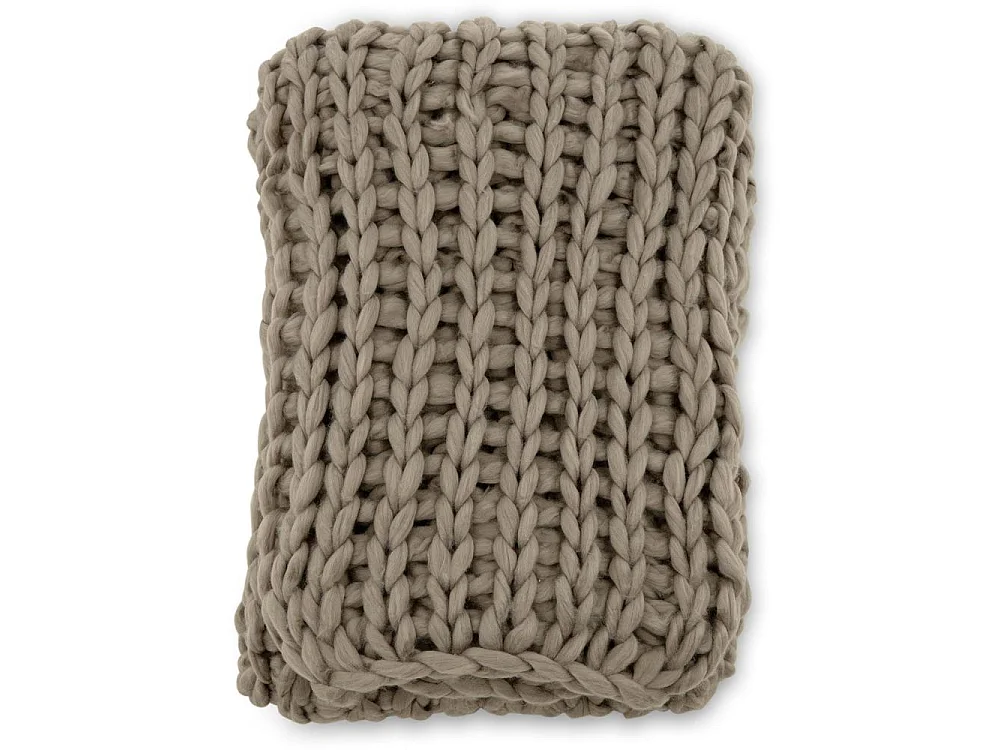 Grobmaschige Sofaüberwürfe aus Polyester Kate 170 x 130 cm