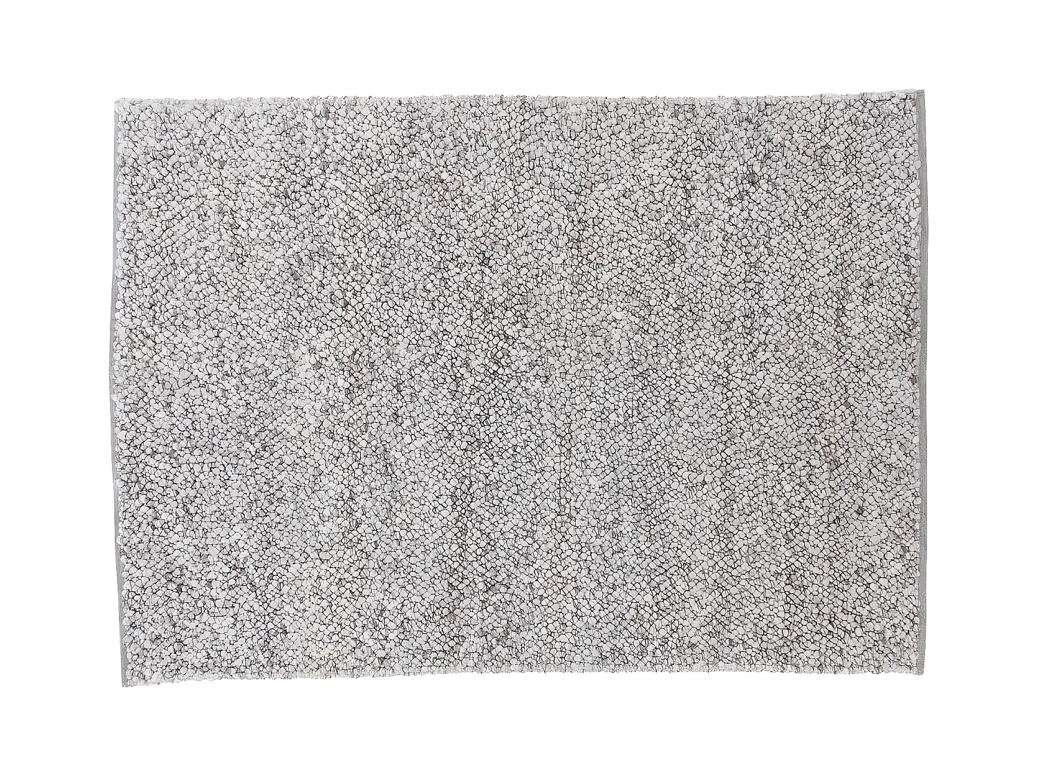 Tapis Déco en Laine "Jajru" 200x300cm Gris Clair