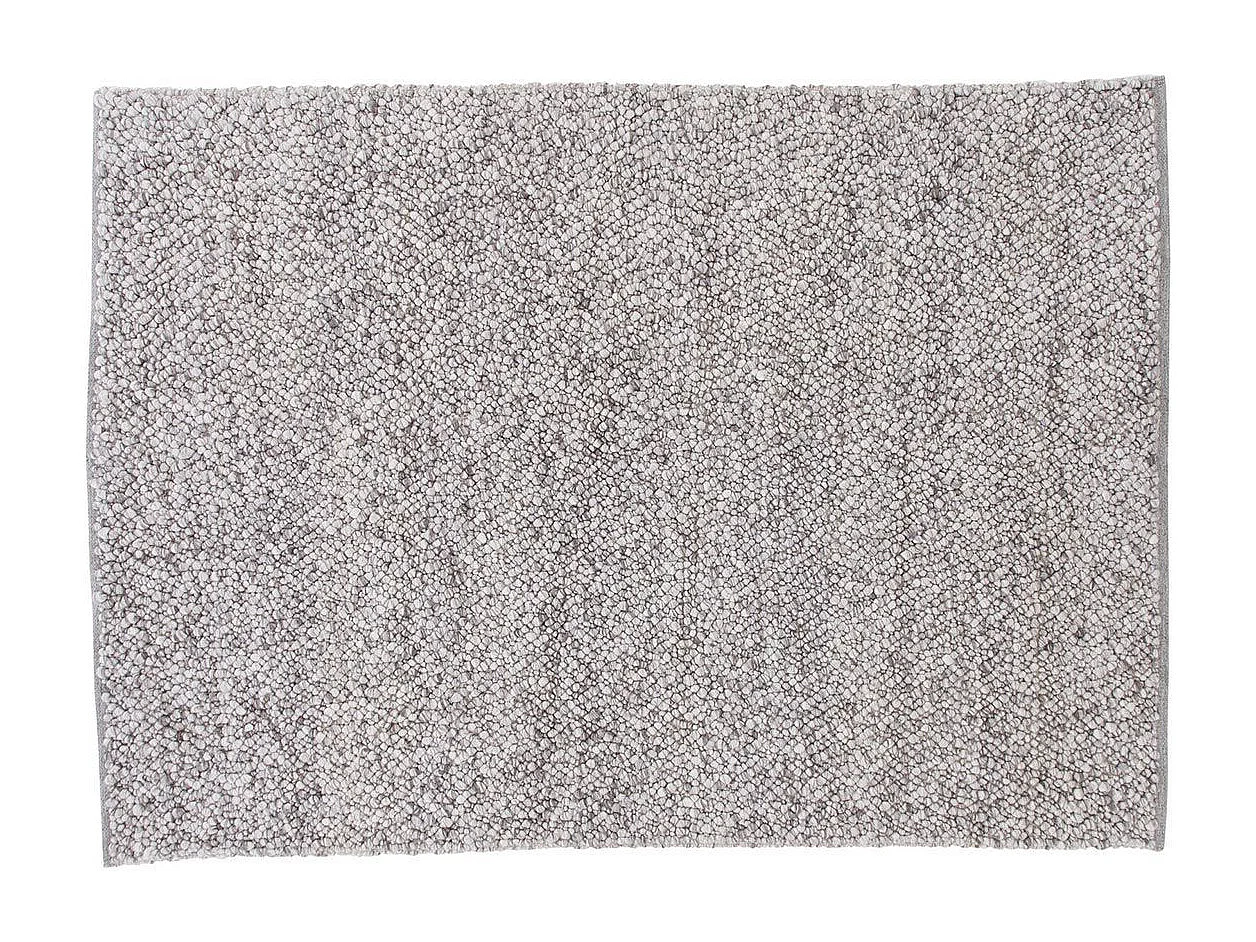 Tapis Déco en Laine "Jajru" 200x300cm Gris Clair