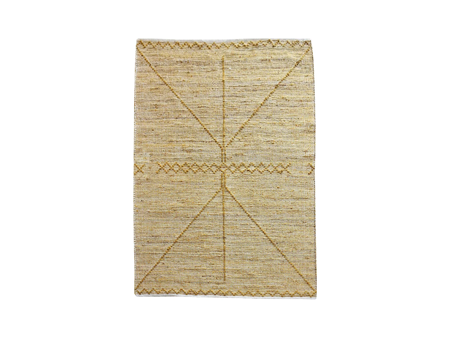Tapete Jiazi Dourado 190 x 290 cm