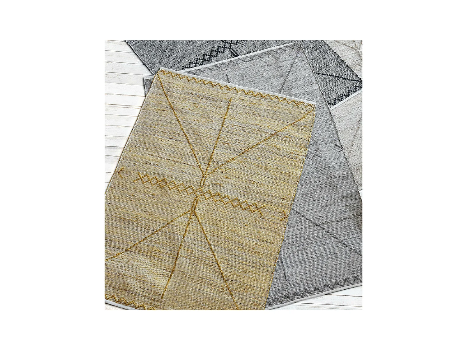 Hanf-Teppich Jiazi 290 x 190 cm
