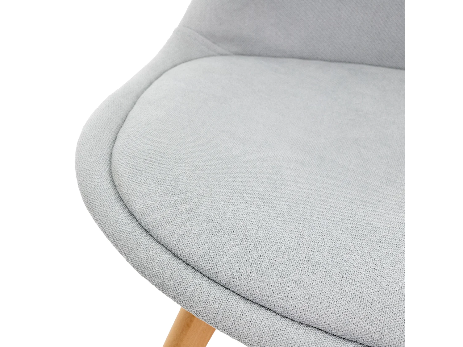 Juego de 4 Sillas de Comedor Sillas de Salón Silla de Cocina Silla de Lino Silla