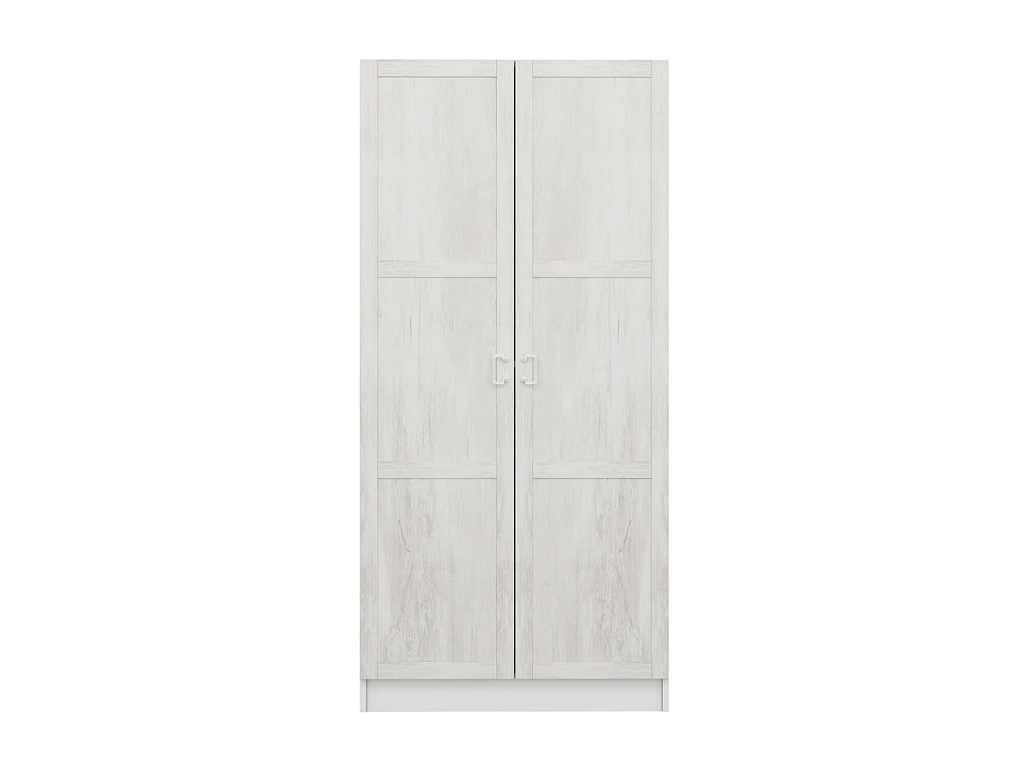 Armoire 2 Portes Blanc Dégringolé 190 x 52 x 90