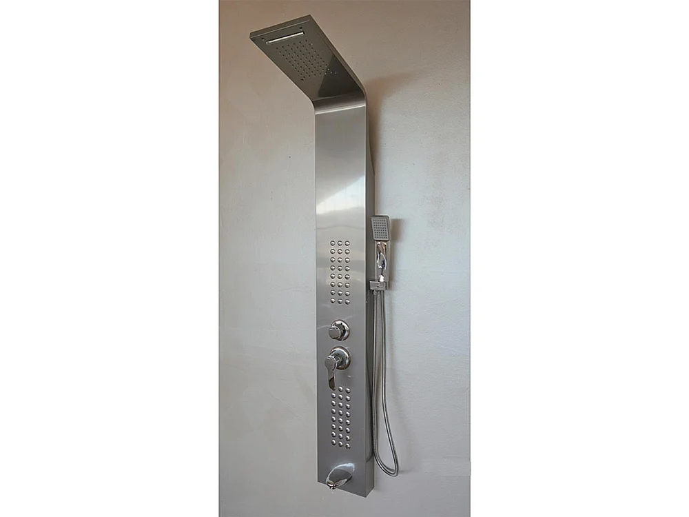 Fra9010 Satin-Hydromassagesäule aus Edelstahl 18/10