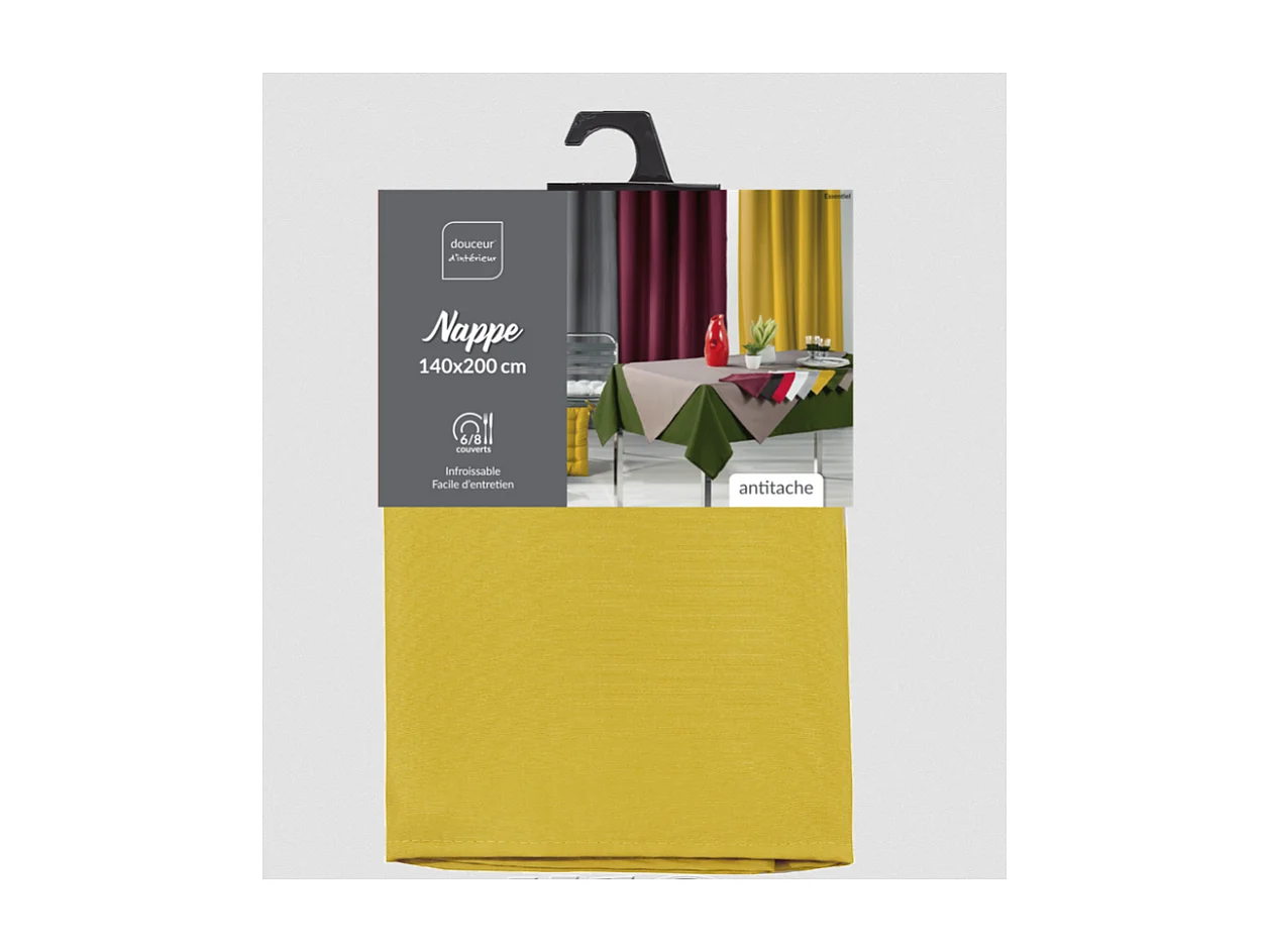 Nappe Antitache "Essentiel" 140x200cm Miel