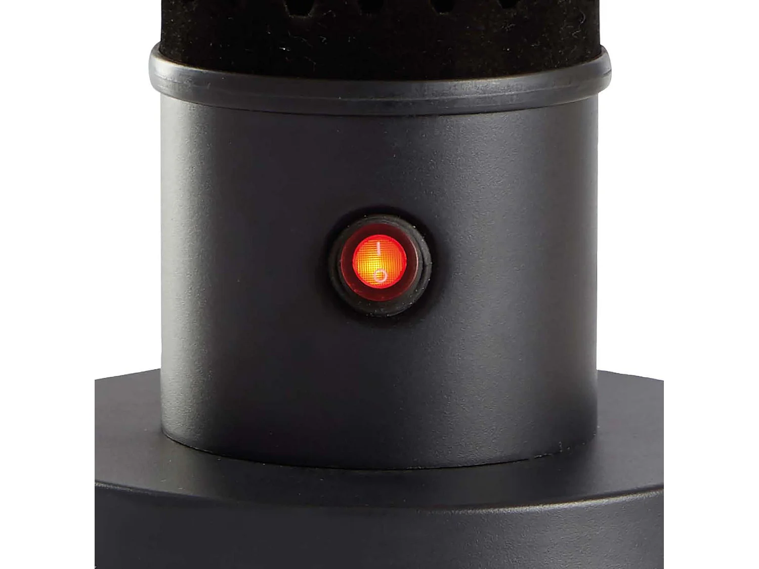 Chauffage Électrique Portable Infrarouge Fibre de Carbone pour Intérieur et Extérieur 1000W Kekai 20x20x61 cm