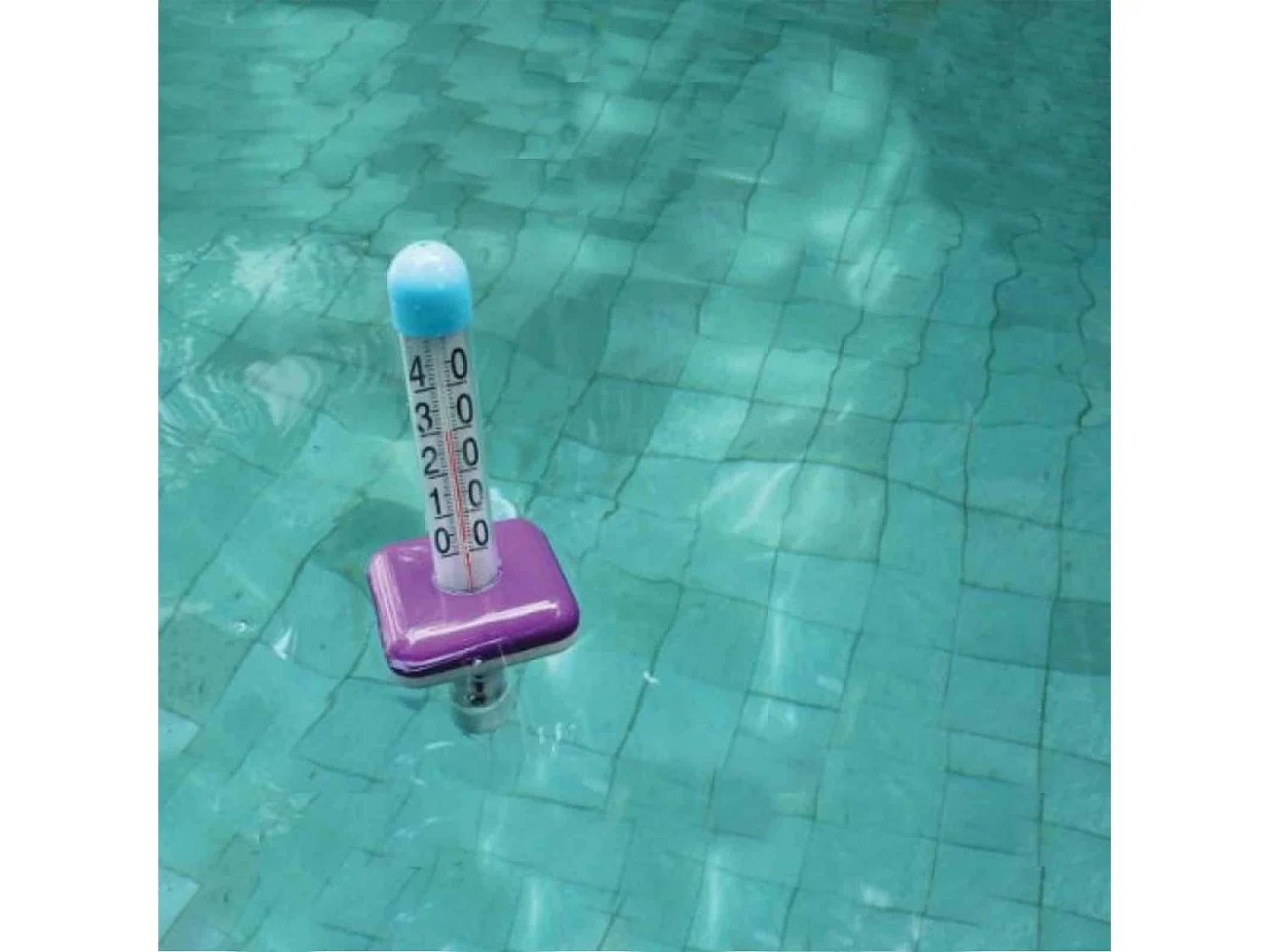 Termómetro Flotante para Piscina Kokido Jumbo 40 cm Cuerda y Números Grandes Temperatura de 0º a 50º Grados