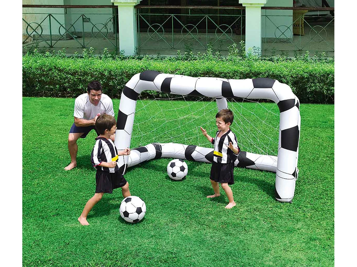 Portería Hinchable Bestway Fútbol 213x122x137 cm